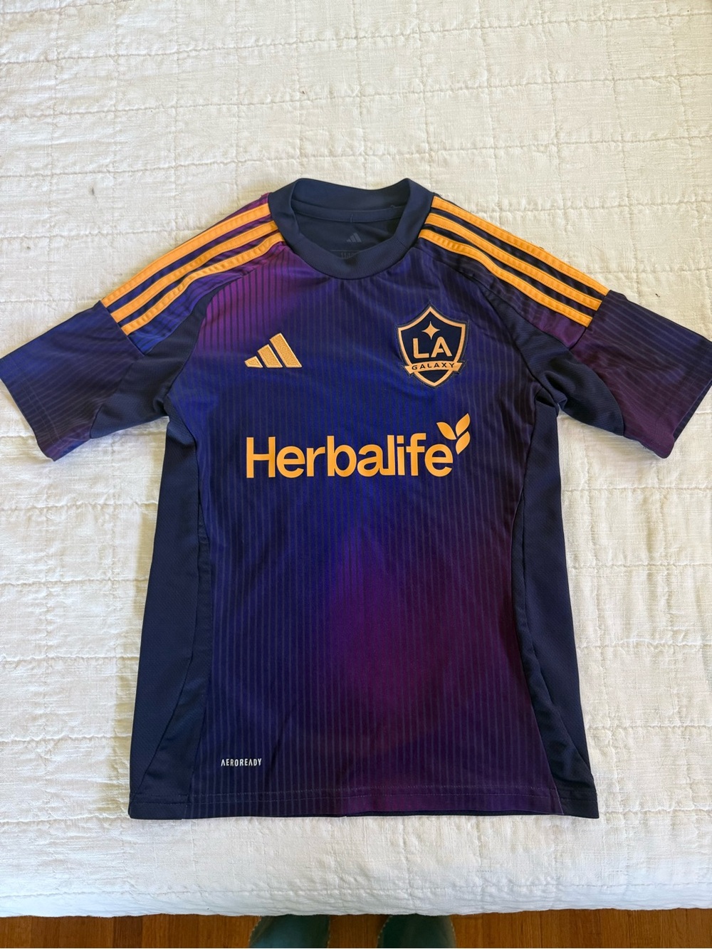 LA Galaxy Kids' Rizon Soccer Jersey